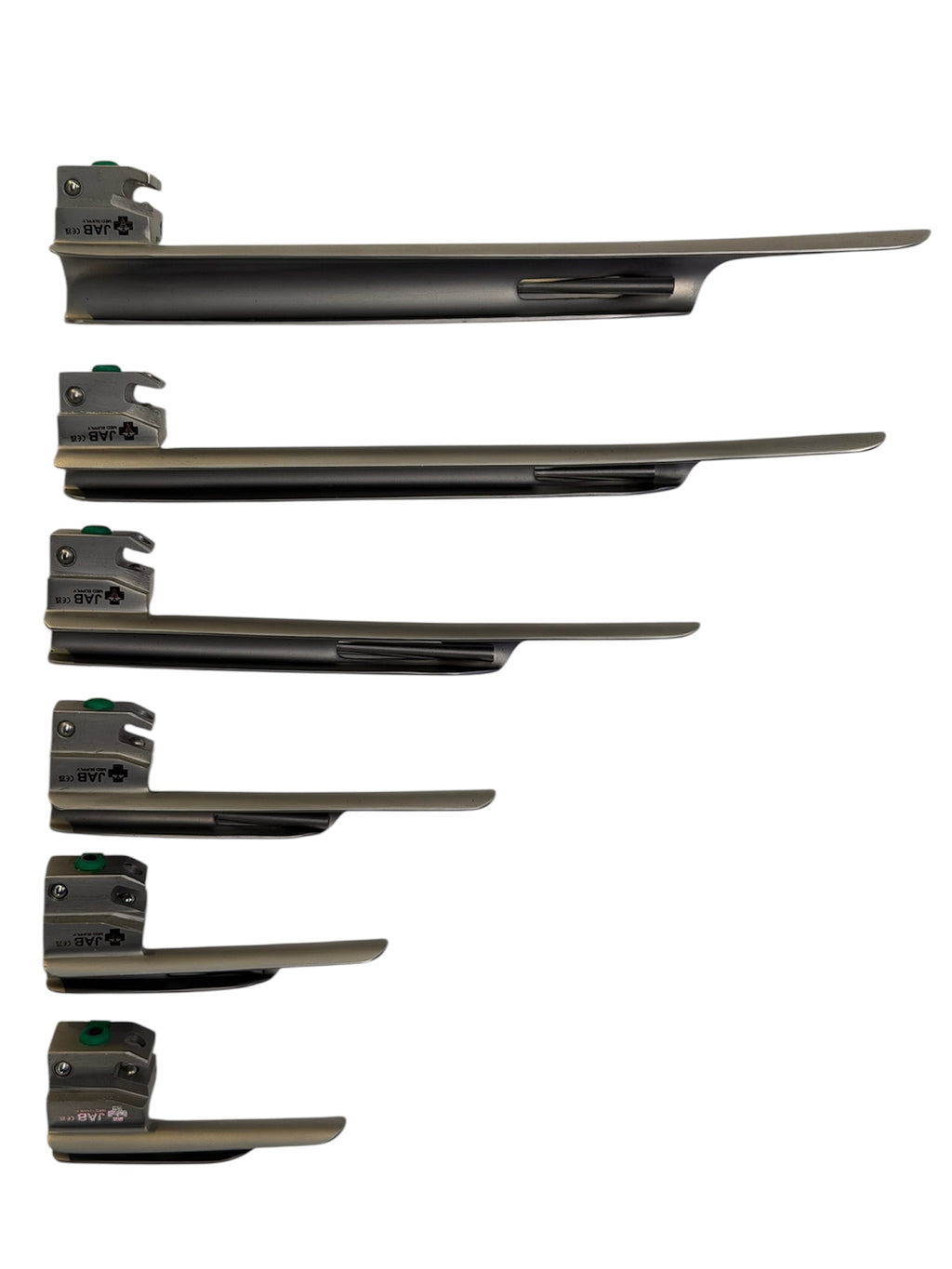PREMIUM Laryngoscope Miller Set Blades 00–4